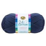 Lion Brand Yarn 761-110 24-7 Cotton Yarn, Navy