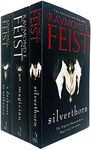 Riftwar Cycle: The Riftwar Saga Series 3 Books Collection Set By Raymond E. Feist(A Darkness at Sethanon, Magician & Silverthorn)