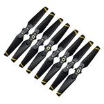 Kofun Propeller for Spark Quadcopter, 4 Pairs 4730F Quick Release Folding Propeller Blade Prop for Spark FPV Drone Ideal Christmas Birthday 4730F Propeller for Spark Quadcopter Gold