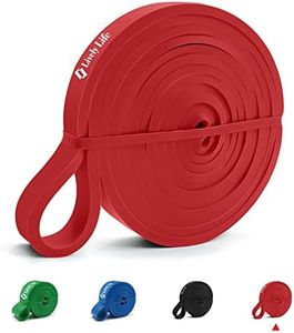 Lively Life Resistance Bands Pull Up, Heavy Fitness Exercise Bands Mobility Bands for CrossFit, Powerlifting, Assisted Pull Ups, Stretching Strength, Weight Training and Yoga Red [1 PACK]