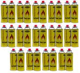 New 28 BUTANE GAS BOTTLES CANISTERS FOR PORTABLE STOVES TORCHES COOKERS GRILL HEATERS CHEF WAND 227g Cans