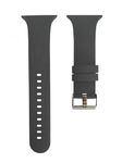 Colorcase Smart Watch Strap Soft Silicon Strap Compatible with Cross Beats Ignite Nexus Smart Watch Silicon Strap Band - Grey