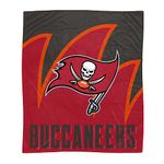 Proformance Home Officially Licensed NFL Tampa Bay Buccaneers Splash Corral Fleece Blanket