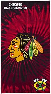 The Northwest Company 1NHL/72006/0004/RET: 30X60 Beach Towel Psychedelic - Blackhawks