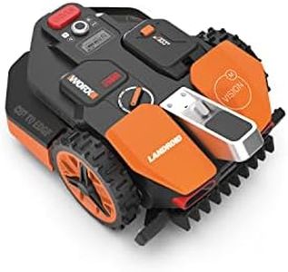 WORX Landroid Vision M800 WR208E.1 - Mähroboter ohne Begrenzungskabel für Gärten bis 800m², AI Rasenmäher Roboter (WLAN & Bluetooth, aktive Hindernisvermeidung mit KI-Technologie, Igelschutz)