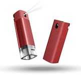 Gizga Essentials 3-in-1 Phone Cleaner, Screen Cleaner for Laptop, Fingerprint-Proof Screen Cleaner Kit, Reusable, Phones, TV Screen, Digital Gadgets Cleaner, Mist Spray Screen Cleaning Kit (Red)