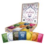 Pukka Herbs | Premium Organic Herbal Tea Selection Gift Set Box | Ideal Gifts For Women & Men Christmas, Birthday, Anniversary & Self-Care | Eco-Friendly Selection | 45 Tea Bags | 9 Delicious Flavours