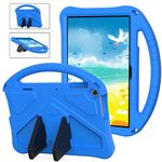 YRH Honor Pad X8 10.1 inch Kids Case, Boy Girls EVA Shockproof Hand Stand Protective Cover for Honor Pad X8 / Pad X8 Lite (Blue)