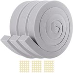 2 Pcs Foam Air Conditioner Weatherseal Tape-2''x1''x6.5ft Air Conditioner Foam Tape-Non-Adhesive Foam Seal Strip with Glue Point for Air Conditioner Door Window Seal (2)