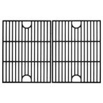 13 x 17 Cast Iron Cooking Grate for Nexgrill 4 Burner 720-0830H 720-0783E Expert 720-0789H 720-0789C, 5 Burner 720-0888N 720-0888S, 17 Inch Grids Replacement for Kenmore 41516106210 Uniflame GBC981