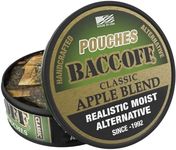 1 Can, BaccOff, Classic Apple Blend Pouches, Premium Tobacco Free, Nicotine Free Snuff Alternative