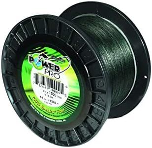 Power Pro Spectra Fiber Braided Fishing Line, Moss Green, 500yd/100lb