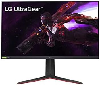 LG 32GP850-31.5 inch Ultragear Gaming Monitor with QHD Nano IPS Display 1ms GtG, 165Hz (Overclock 180Hz), HDR 10, NVIDIA G-Sync Compatible, AMD Freesync Premium Pro