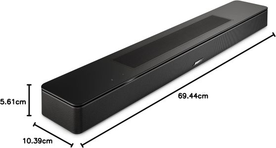 Bose Smart Soundbar 600 – Black Wireless Home Theater Speaker