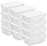 Sterilite 12-Pack Storage Box, Stac
