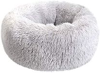 Calming Dog Bed,Cozy Soft Round Dog