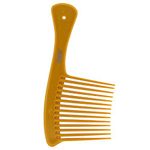 Annie- Salon Style Jumbo Rake Comb - (3") Wide Teeth - For Styling Detangeling and Cutting Hair - Bone Color