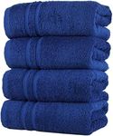 Hawmam Linen Royal Blue Hand Towels