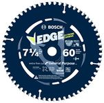 Bosch DCB760 Daredevil 7-1/4-Inch 60-Tooth Ultra Fine Finishing Circular Saw Blade