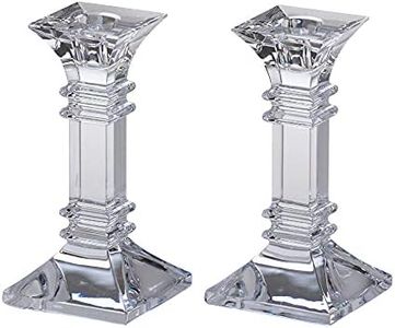 Marquis By Waterford Treviso Candlestick, 6", Clear