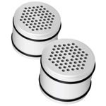 AQUACREST WHR-140 Shower Head Water Filter, Replacement for Culligan WHR-140, WSH-C125, HSH-C135, ISH-100 Shower Water Filter Units, with Advanced KDF Filtration Material, Pack of 2