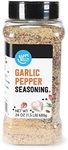 Amazon Brand - Happy Belly Garlic Pepper (Black Pepper, Garlic), 24 ounce