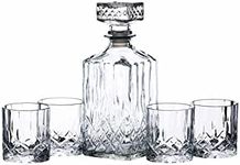 BarCraft Whisky Decanter and Glass 