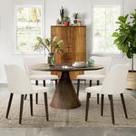COLAMY Upholstered Dining Chairs Se