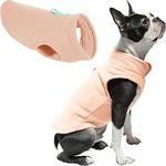 Gooby Fleece Vest, Peach, Small