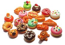 20 Assorted Bakery and Bread Dollhouse Miniature,Dollhouse Accessories for Collectibles Scale 1:6