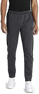 PUMA Men's Evostripe Core Sweatpants, Dark Gray Heather, 3XL