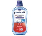 Parodontax Gum Strengthen & Protect Mouthwash ICY Mint with Hyaluron, 500ML Pack of 1
