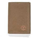 Timberland Men's Trifold Nylon Wallet, Khaki, One Size