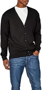 Henbury Mens Lightweight V Cardigan Gilet, Noir (Black), X-Large Homme