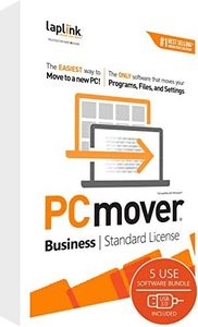 Laplink PCmover Business | PC to PC Migration Software | 5 Use License | Automatic Deployment of New PCs