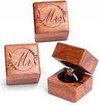 Mr and Mrs Ring Box – Handmade Wood