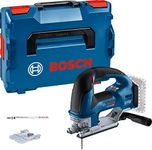 Bosch Professional 18V System Cordless Jigsaw GST 18V-155 BC (with Bow Handle, brushless Motor, Batteries and Charger not Included, in L-BOXX)