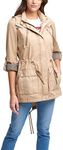 Levi's Women's Cotton Hooded Anorak Jacket (Standard & Plus Sizes), Light Khaki, X-Small