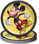 Amscan Mickey Mouse Forever Paper Plates, 17 cm (Pack of 8)