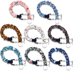 8 Pieces Stethoscope Covers Handmade Scrunchie 8 Styles Cotton Stethoscope Sleeve Removable Tube Stethoscope Covers for Hospital Nurses Doctors, as the picture shown, as the picture shown