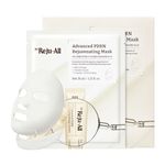 Dr. Reju-All Advanced PDRN Rejuvenating Mask - Face & Neck Korean Sheet Mask with 1,200 ppm PDRN, Collagen & Copper Peptides - Hydrating & Soothing, Skin Repair (36g x 4EA)
