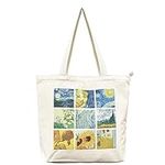 Keanoo Canvas Tote Bag for Women, T