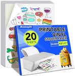 20 PCS Printer Paper Printable Viny