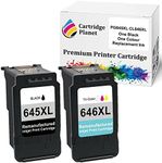 Cartridge Planet 1 Black and 1 Colour Compatible Ink for Canon PG-645XL CL-646XL PG645XL CL646XL for Canon MG2460 MG2560 MG2960 MG2965 MG3060 MX496 TR4560 TR4660 TR4665 TS3160 TS3165 TS3166 TS3360 T..