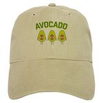 CafePress Avocado Cap Unique Adjustable Baseball Hat Khaki