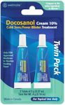 WELMATE - Docosanol Cream 10% (2 Pack) - Cold Sore Treatment for Lips - Fever Blister & Cold Sore Pain Relief Cream - Lip Care Products - 0.07 oz Tube