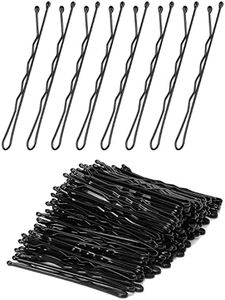 WANBY Hair Pins 400Pcs Black Hair Pins Wave Hairpins for Women Lady Girls Kids Hair Pin Invisible Hairgrip Barrette Hairclip Bulk Hair Accessories