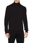 Armani Exchange Men's 8nzm3c Turtleneck, Black, M