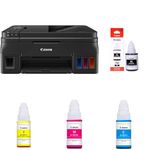 Canon PIXMA G4010 All in One (Print,Scan,Copy) WiFi Inktank Colour Printer with FAX for Home/Offic