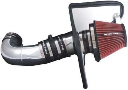 Spectre Performance Cold Air Intake 9918 Air Intake Kit with Red filter for 2009-2014 GM Truck 4.8L/5.3L/6.0L